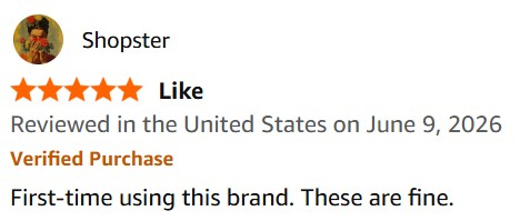 Customer review