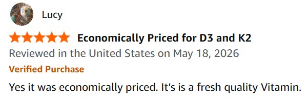 Customer review